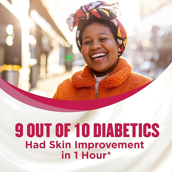 Gold Bond Diabetics' Dry Skin Relief Body Lotion With Vitamin E & Aloe To Soothe & Moisturize Dry, Flaky & Rough Skin, Value Size, 21 oz.-GlimoraGlow