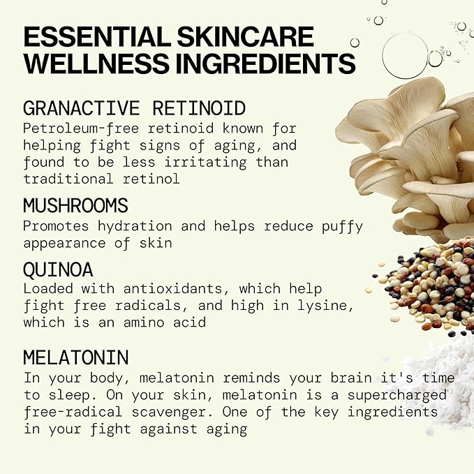 Pacifica Retinol Serum for Face - Wake Up Beautiful Retinoid Night Face Serum - Anti-Aging Skin Care & Skin Brightening - Retinol, Collagen & Antioxidants Vegan & Cruelty-Free Dermatologist Tested-GlimoraGlow