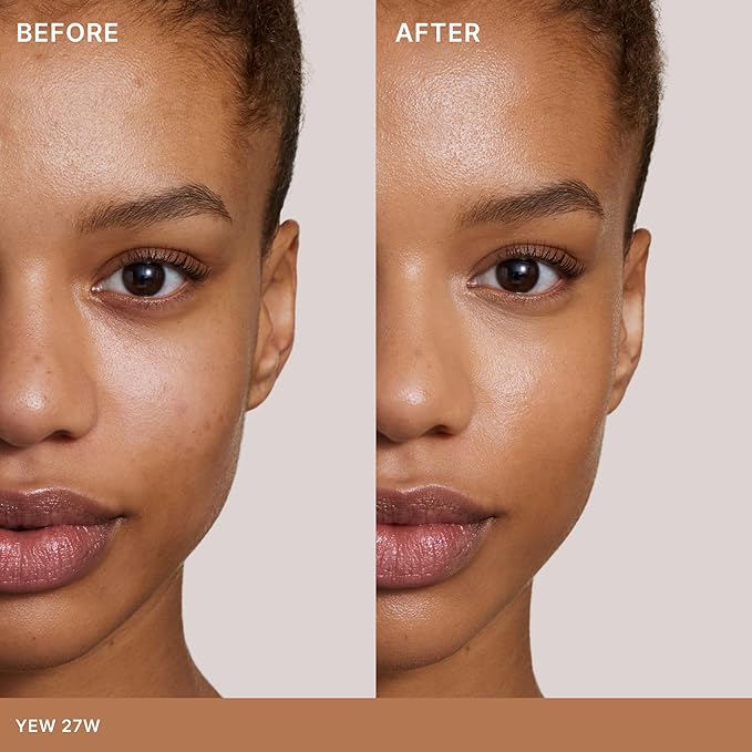 ILIA - Skin Rewind Complexion Stick - Foundation + Concealer + Skincare | Non-Toxic, Vegan, Cruelty-Free, Clean Makeup (27W - Yew, 0.35 oz | 10 g)-GlimoraGlow