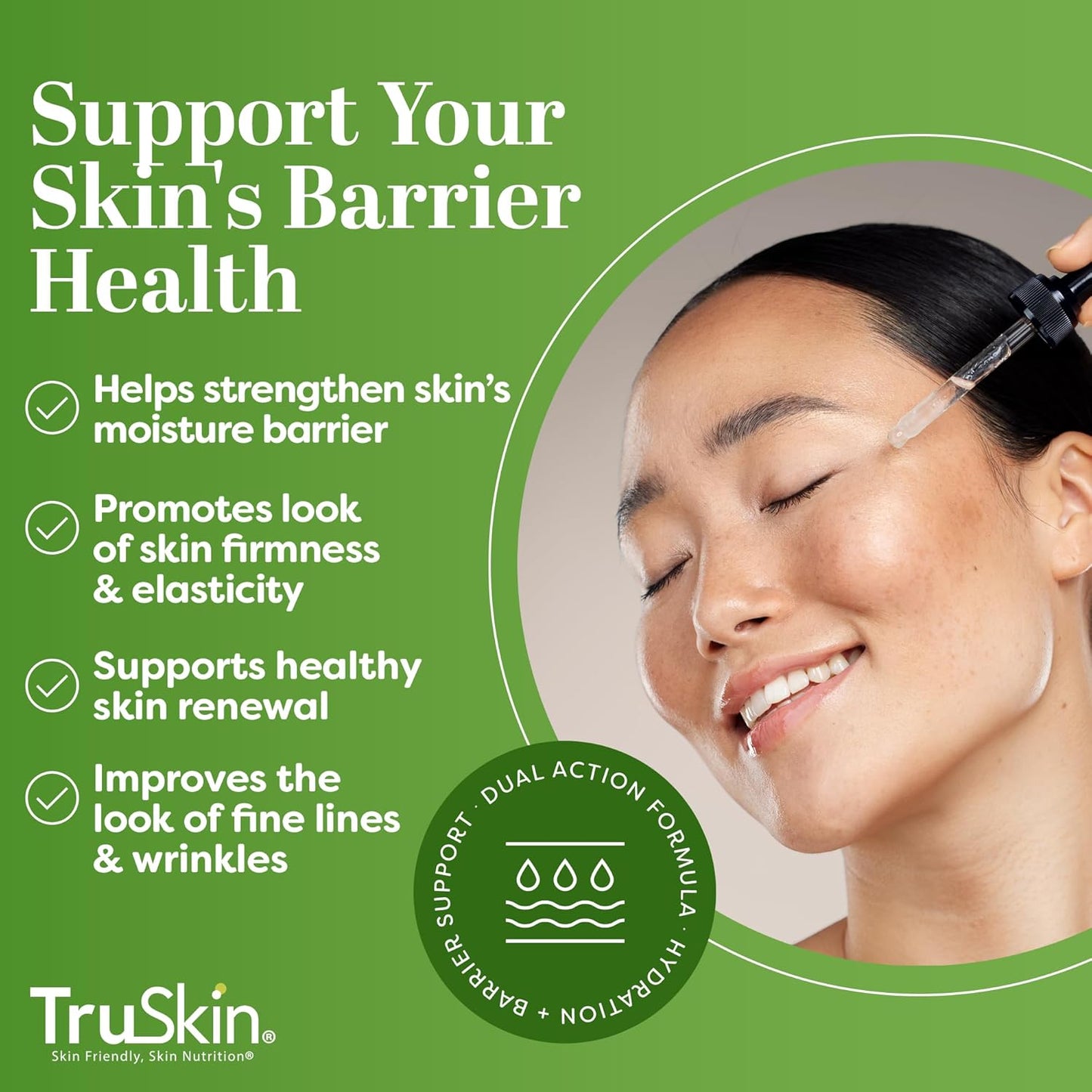 TruSkin Pro Collagen Multi Peptides Serum for Face – Anti Aging Face Serum with TriPeptide-29 & Ceramides – Support Skin’s Natural Collagen & Skin Barrier for Firmer-Looking Skin – 1 fl. Oz-GlimoraGlow