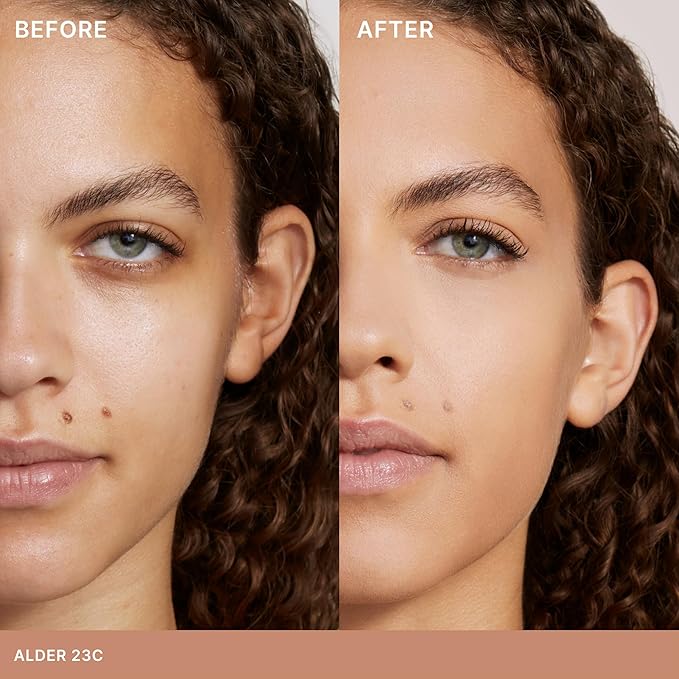 ILIA - Skin Rewind Complexion Stick - Foundation + Concealer + Skincare | Non-Toxic, Vegan, Cruelty-Free, Clean Makeup (23C - Alder, 0.35 oz | 10 g)-GlimoraGlow