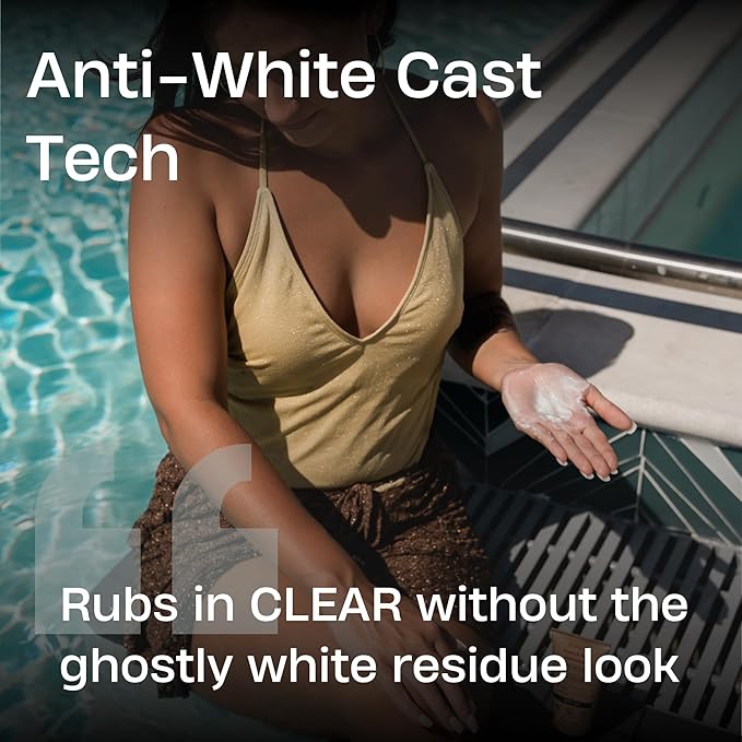 Mineral Sunscreen SPF 50 | With Grass-Fed Tallow & Zinc Oxide | Non-Greasy Formula for Face & Body | Made Without Reef-Harming UV Filters | 3 oz (85 g)-GlimoraGlow