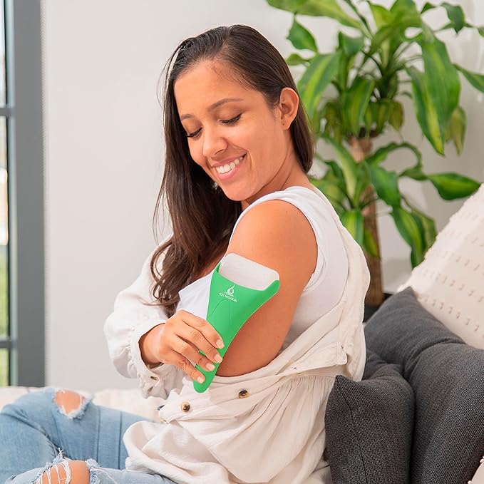 Ice Roller for Face & Eye Puffiness Relief 2 in 1 Set - Therapeutic Facial Massager for Beauty - Cooling Face Rollers for Women - Tone & Tighten Your Damaged Skin - Reduce Wrinkles-GlimoraGlow