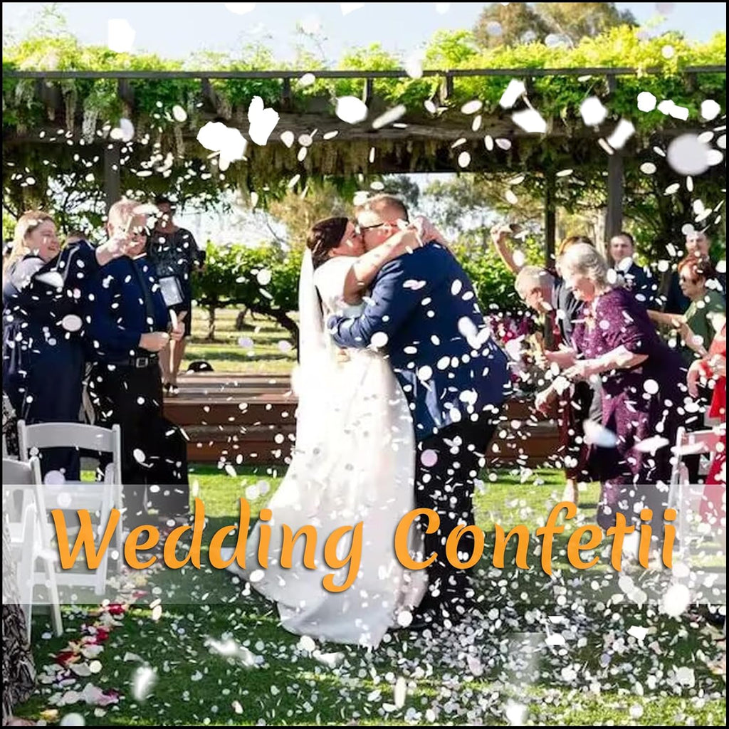 300 PCS Real White Rose Petals for Wedding, 2.82oz Fresh Rose Petals for Flower Girl to Throw, Flower Petal for Romantic Night Table Shower Party Decor