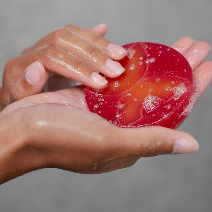 ANIHANA Handcrafted Soap 3 Pack with Coconut Oil, Gentle Cleansing Paraben Free Cruelty Free Refreshing Peach Smoothie Scent 4.23 oz each-GlimoraGlow