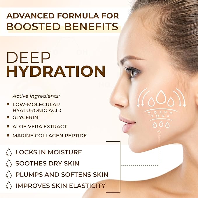 All Natural 20% Vitamin C Serum + 6 Active Boosters for Face, Dark Spots, Wrinkles, Brightening, Hydrating, Even Tone, Healthy Glow with Niacinamide, Hyaluronic Acid, Ferulic Acid, Vitamin E, Peptides-GlimoraGlow