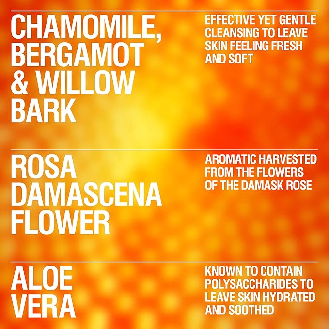 Grown Alchemist Gentle Gel Facial Cleanser with Bergamot and Rosebud. Hydrating Exfoliating Face Wash with Willow Bark, a Salicylic Acid Alternative. Natural Facewash for Men and Women-GlimoraGlow