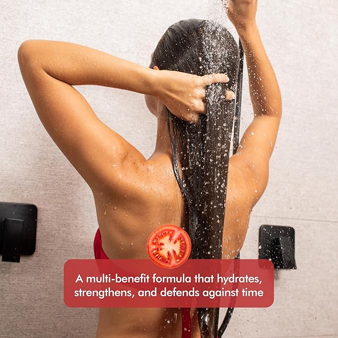 Hyaluronic Acid Shampoo Bar With Tomato & Red Algae Extract – For stronger, restored, and age-defying hair – For Women & Men – Natural & Free of Parabens & Sulfates – Made in USA – 4.5oz (Pack of 2)-GlimoraGlow