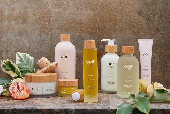 McEvoy Ranch Citrus Hand & Body Wash (2-pack) by ODE Olive Oil Beauty, Organic EVOO, California Made, Nourishing Foaming Wash-GlimoraGlow