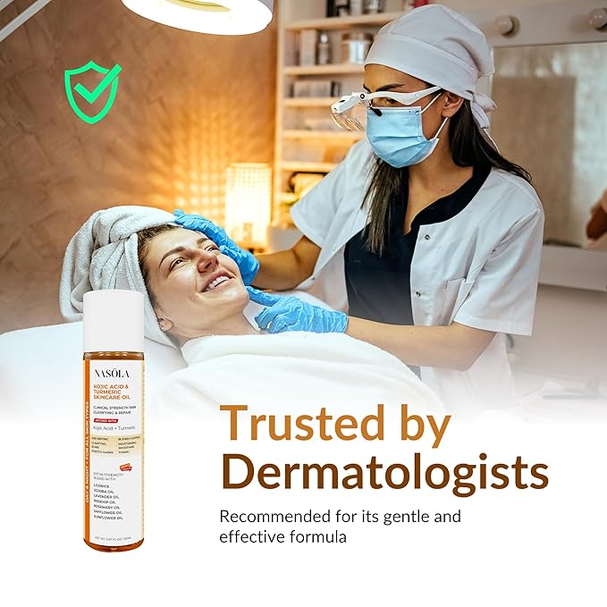 Kojic Acid Turmeric Skincare Bio Pure Oil-GlimoraGlow