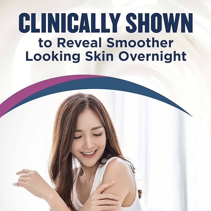 Gold Bond Age Renew Retinol Overnight Body & Face Lotion, With Retinol & Peptide Complex, for Dry Skin, 7 oz.-GlimoraGlow