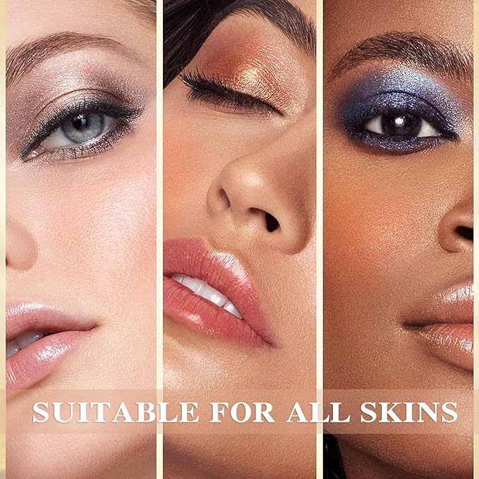 2 Colors Blush Stick,Multi-Use Cream Blush,Waterproofing Highly Pigmented Makeup Stick,Moisturizing Makeup Cream Set A4-GlimoraGlow