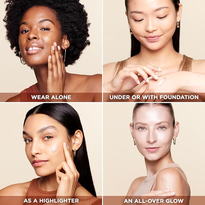 L'Oreal Paris Revitalift 1.5% Pure Hyaluronic Acid Face Serum 1.0 oz + True Match Lumi Glotion Natural Glow Enhancer Lotion, Medium 1.35 fl. oz, 1 kit-GlimoraGlow