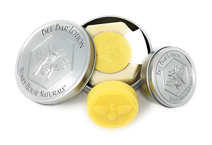 Bee Bar Honey House Naturals Duo – Natural – Small .6 ounce & Large 2 ounce (Natural)-GlimoraGlow