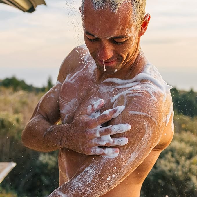 Every Man Jack Body Wash Variety Box - Includes Four Body Washes with Clean Ingredients & Incredible Scents - Round Out His Routine with Sandalwood, Cedarwood, Juniper Sage, & Sea Salt Body Washes-GlimoraGlow