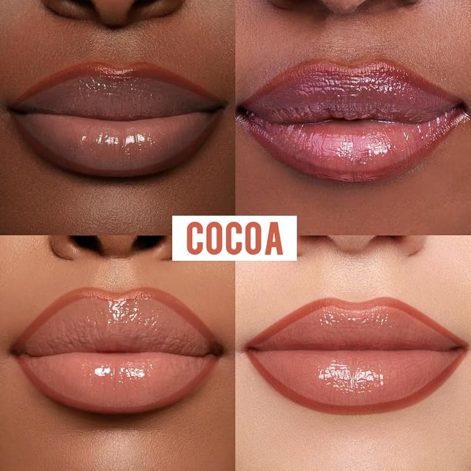 iMethod Lip Stain - Lip Liner Stain, Peel Off Lip Stain with Tweezer, Natural Long Lasting, Waterproof, Easy to Use, Stay On All Day, Cocoa-GlimoraGlow