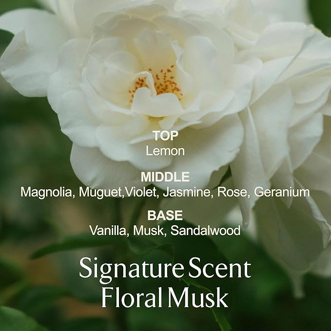 LA MUSE Perfume Body Lotion for Women(Floral Musk) | Body Cream for Women, Dry Skin with Shea Butter, Peptide | Softens & Comforts Sensitive Skin with Silky Smooth Finish, Non-Sticky | 10.14 fl oz-GlimoraGlow