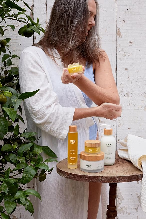 McEvoy Ranch Whipped Body Butter | ODE Olive Oil Beauty | 5.8 FL OZ | Crafted with Organic EVOO, Hyaluronic Acid, Organic Shea & Cocoa Butters | Nourishing, Brightening, Firming (Verde)-GlimoraGlow