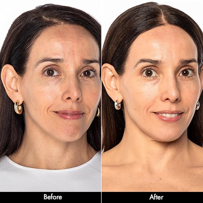 Jerome Alexander MagicMinerals AirTint Tinted Moisturizer AirBrush Spray Light Shade | Tinted Moisturizer Spray with Anti-Aging Ingredients | Warm Bright-GlimoraGlow