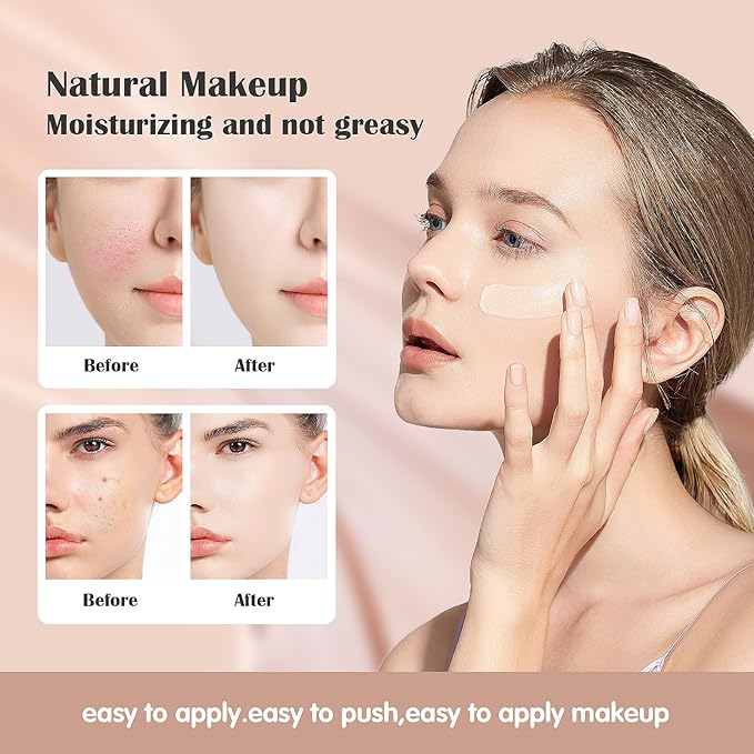 Hydrating Makeup Primer with Hyaluronic Acid, Face Foundation Primer, Base Primer for Shine, Oil Control, Add Moisture, Smooth Texture, Hides Wrinkles for Long-Lasting Makeup, 0.71 FL.OZ-GlimoraGlow