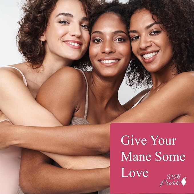 100% PURE Healthy Scalp Conditioner Purifying Burdock & Neem for Dry Damaged Hair Replenishing Itchy Flaky Scalp Hydration for Women & Men - 16 Fl Oz-GlimoraGlow