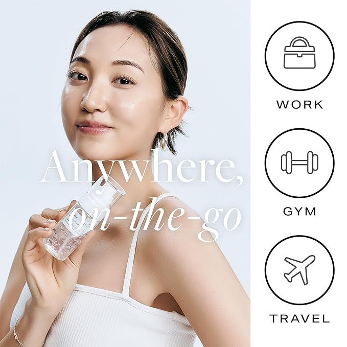 Jelloskin Hydra Jell Face Mist by AVA x NuTexture Hydrating Face Spray with Collagen, Hyaluronic Acid, Vitamin C & E-GlimoraGlow