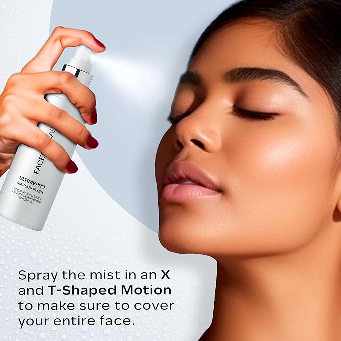 Faces Canada UltimePro Makeup Fixer Spray | Keeps Makeup Intact & Long-Lasting | Hydrating, Non-Sticky Mist for Fresh Finish | Lightweight & Refreshing | 1.69 Fl Oz (50ml)-GlimoraGlow
