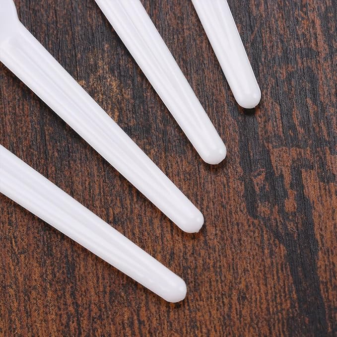 100pcs Makeup Scoop Cosmetic Scoop Face Cream Spatula Face Cream Scoop Face Mask Scoop Cosmetic Spatula Makeup Spoon-GlimoraGlow