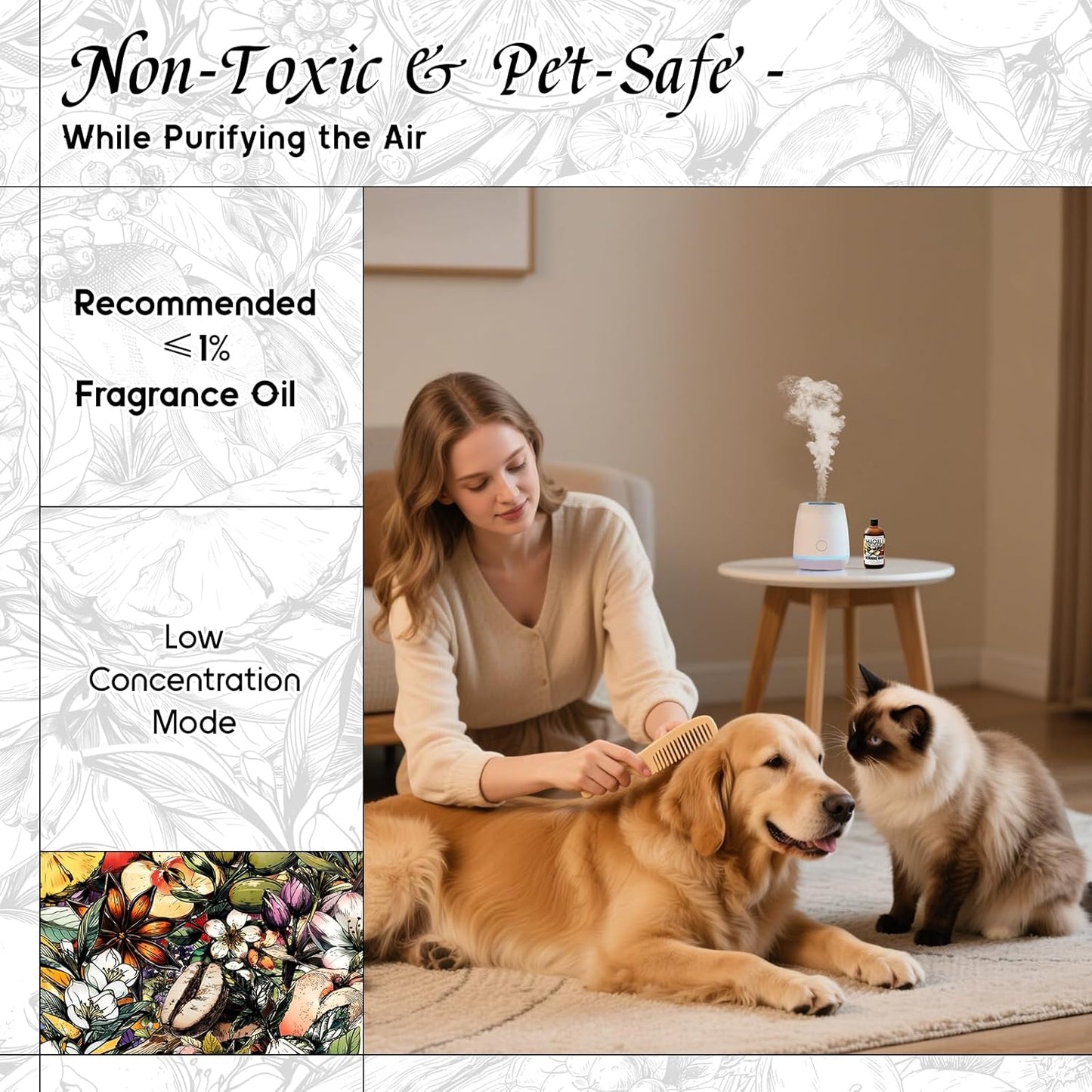 HIQILI Morning Rain Fragrance Oil for Soap, Candle & Hair Conditioner Making, Fresh Scent for Home, Car Diffuser - 5.07 Fl Oz-GlimoraGlow