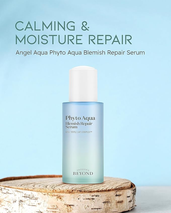 BEYOND Phyto Aqua Repair Face Serum (1.4fl oz) - Vegan Formula Korean Skin Care for Clear & Moisturized Skin, Hyaluronic Acid, Niacinamide-GlimoraGlow