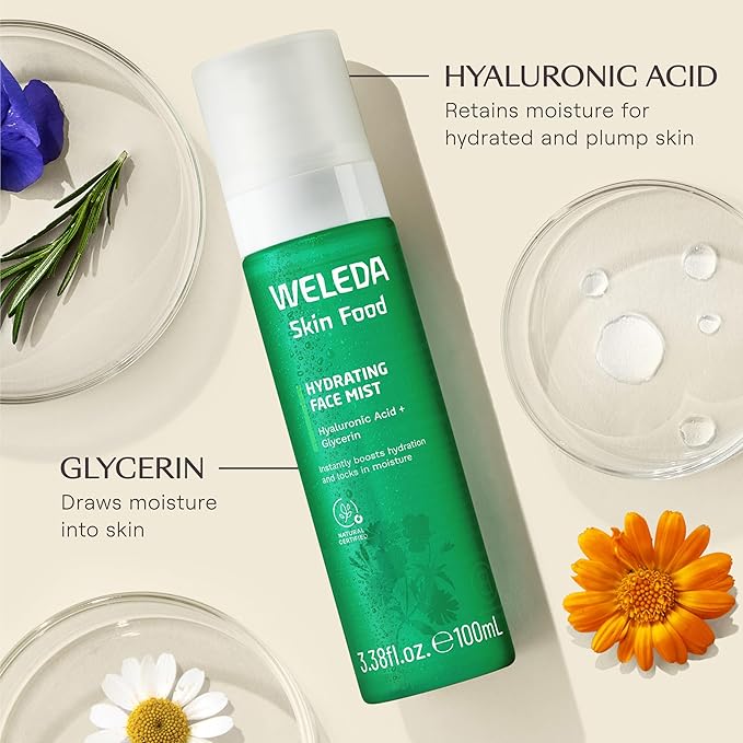 Weleda Skin Food Hydrating Facial Mist-GlimoraGlow