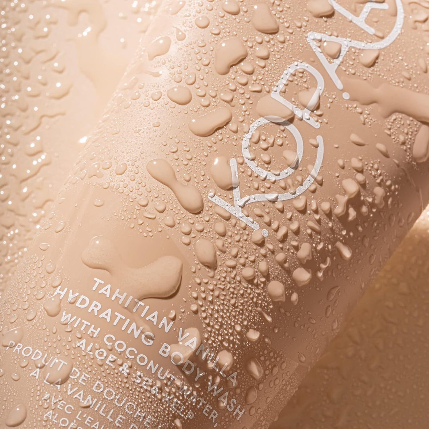 Tahitian Vanilla Hydrating Body Wash with Coconut Water, Aloe & Sea Kelp | Cleanses Without Stripping Moisture or Natural Oils | Infused with Notes of Warm Vanilla | Vegan and Cruelty-Free | 9.0 Oz-GlimoraGlow