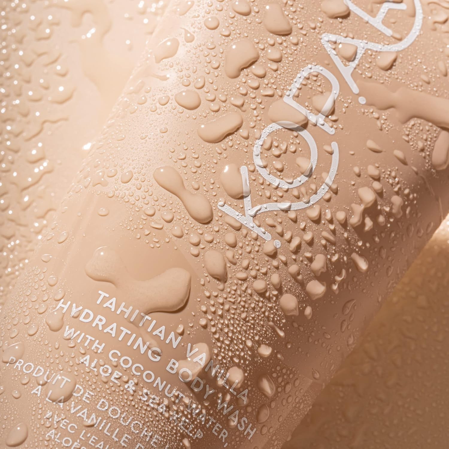 Tahitian Vanilla Hydrating Body Wash with Coconut Water, Aloe & Sea Kelp | Cleanses Without Stripping Moisture or Natural Oils | Infused with Notes of Warm Vanilla | Vegan and Cruelty-Free | 9.0 Oz-GlimoraGlow