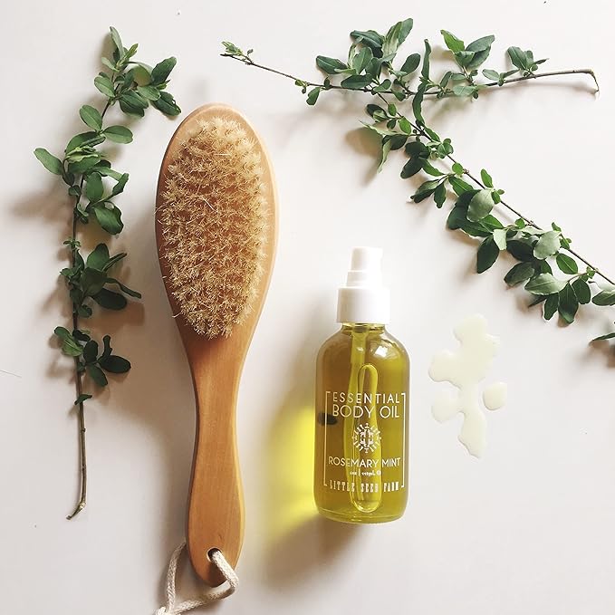 Little Seed Farm Essential Body Oil, Rosemary Mint, 4oz-GlimoraGlow