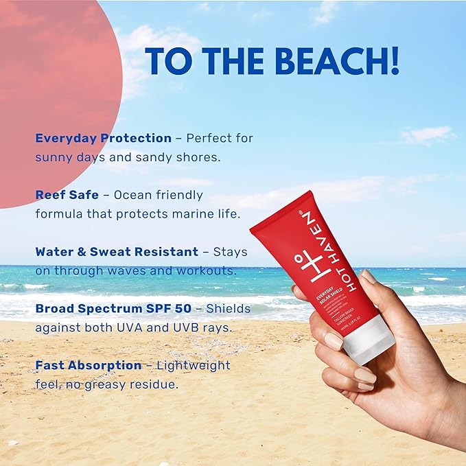 Tallow Sunscreen SPF 50 – Everyday Solar Shield Mineral Sunscreen | Grass-Fed Tallow & Zinc Oxide – Non-Greasy, Baby Safe, Reef Friendly, Chemical-Free Moisturizer – 3.38 oz-GlimoraGlow