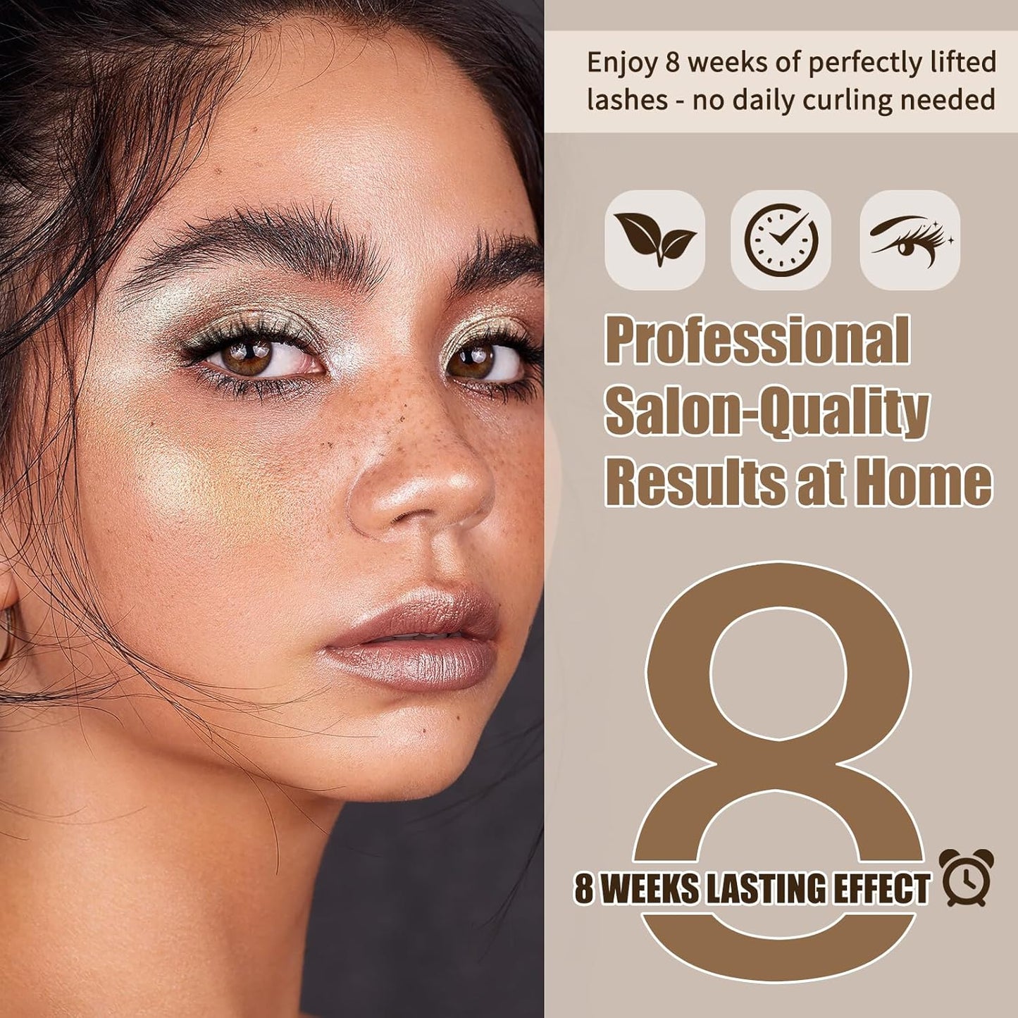 Upgraded Lash Lift Kit Professional - Eyebrow Lamination & Eyelash Perm Kit with High Adhesion Glue and Long-Lasting Curling Set, Gentle Formula for Sensitive Eyes-GlimoraGlow