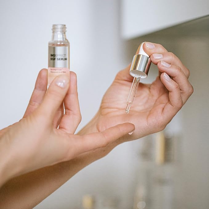 BIOEFFECT EGF Serum Treatment Duo with Hyaluronic Acid, Enhance Skin with Moisturizing, Firming, Wrinkle-Fighting Treatment for Face And Neck, Day And Night, Best Derma Roller Facial Serum-GlimoraGlow
