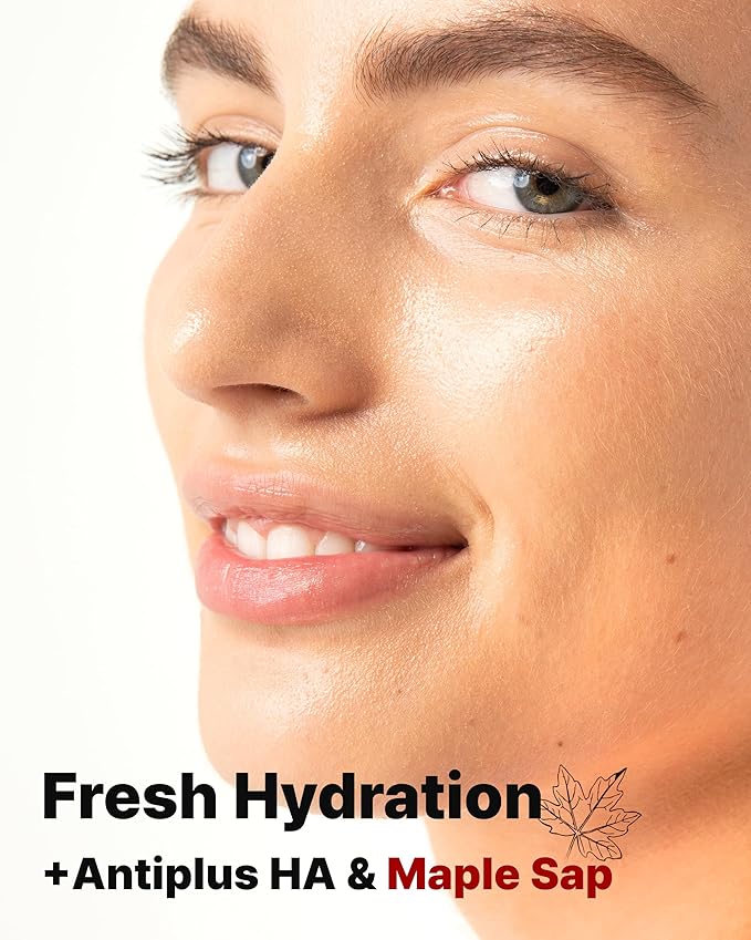 MAY COOP Raw Morning Dew Face Mist – Korean Hydrating Facial Spray with 87% Maple Water & Hyaluronic Acid - Refreshing & Lightweight Formula for Sensitive Skin, 2.71 fl.oz.-GlimoraGlow