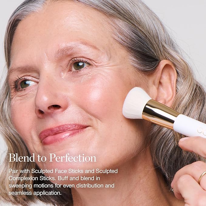 Ogee Blender Brush - Professional Quality Makeup Brush - Ultra-Soft Foundation Brush with Vegan Bristles for Flawless Makeup Application-GlimoraGlow