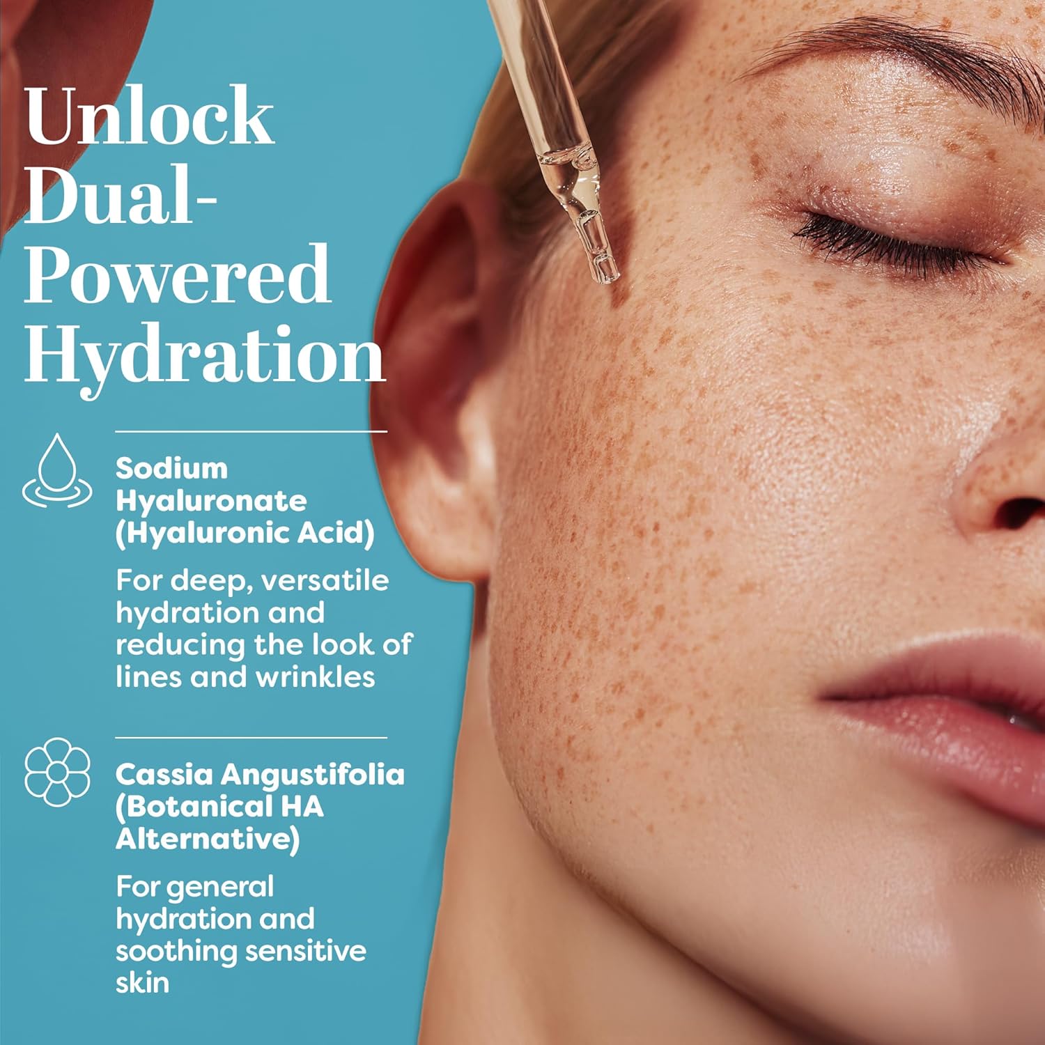 TruSkin Hyaluronic Acid Serum for Face + 7 Ultra Hydrating Ingredients – Best Face Serum for Moisturizing, Visibly Plumping Skin & Smoothing the Look of Fine Lines, 1 fl oz-GlimoraGlow