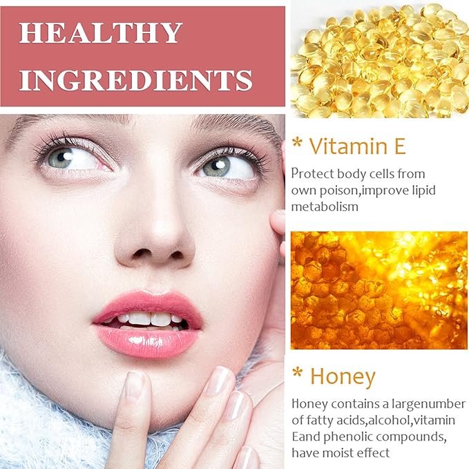 2 Pcs Lip Plumper Lip Gloss,Lip Maximizer Balm Plumper Lip Plumping Serum,Heathly Lip Moisturizer Enhancer Hydrated Lips,Reduces Improves Dry Lip Lines Lip Plumping Gloss Lip Extreme Volume-GlimoraGlow