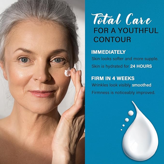 Tighten and Lift Neck Cream: Instant Face Lift Cream - 6-in-1 Anti-Aging Face Moisturizer for Anti-Wrinkle, Firm - Collagen, Retinol, Peptides & Hyaluronic Acid Neck Firming Cream for Skin Care-GlimoraGlow