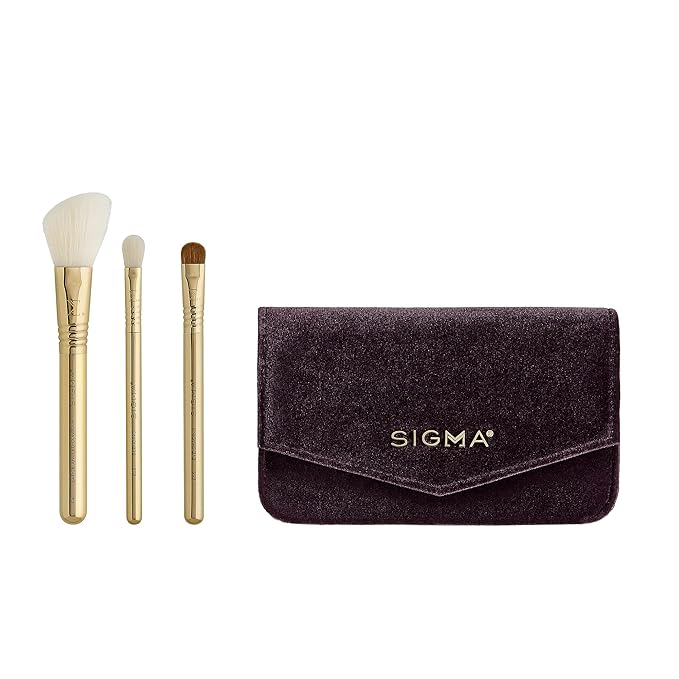 Sigma Beauty Beauty Elite Essential Trio Brush-GlimoraGlow