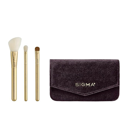 Sigma Beauty Beauty Elite Essential Trio Brush-GlimoraGlow