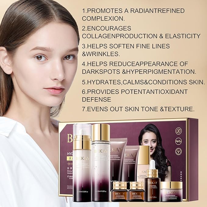 Hydrodynamic Light Rejuvenating 9-piece Skincare set-GlimoraGlow