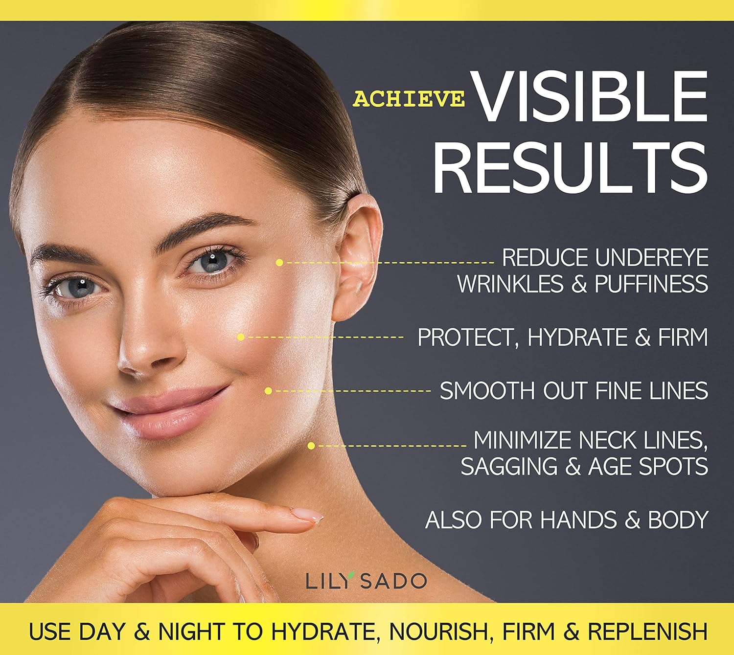 LILY SADO MILK+MANUKA™ Coconut Milk and Manuka Honey Natural Face Moisturizer - Non Greasy Organic Facial Cream with Cocoa Butter and Gotu Kola - Amazing Anti-aging Formula-GlimoraGlow