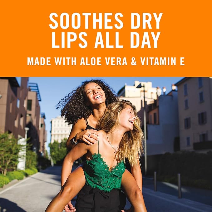 Banana Boat Sunscreen Lip Balm SPF 45 with Aloe Vera & Vitamin E, 0.15oz | Lip SPF, Aloe Vera Lip Balm with SPF, Vitamin E Lip Balm, Moisturizing Lip Balm, Lip Sunblock, Travel Sunscreen, 0.15oz-GlimoraGlow