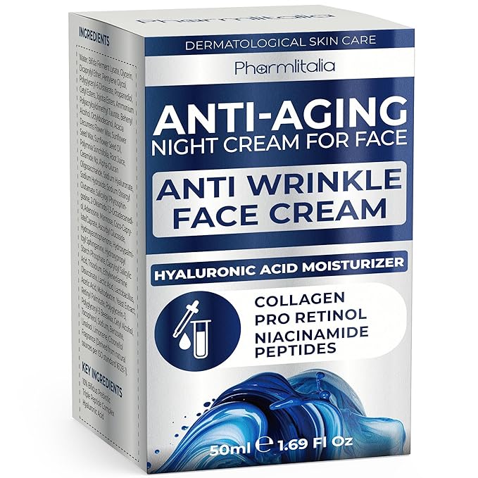 Instant Face Lift Cream, Face Cream for Older Women 60 Plus - Wrinkle Cream for Face Deep Wrinkles - Face Moisturizer for Women Dry Skin | Night Cream Anti Aging - 1.69 Fl Oz-GlimoraGlow