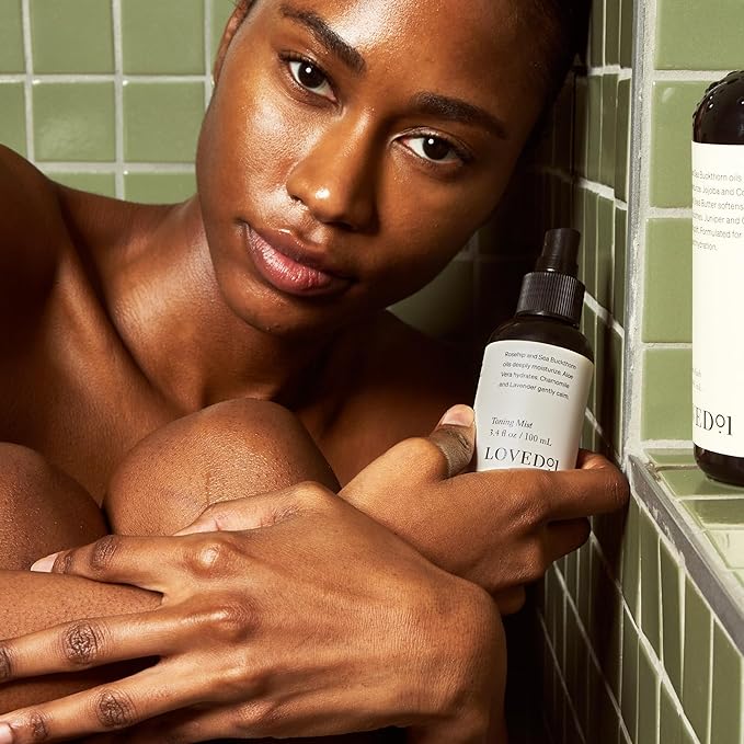 Face & Body Toning Mist, John Legend Skincare, Hydrating & Cleansing Serum, Moisturizing Spray, Alcohol-Free, Formulated with Witch Hazel & Aloe Vera, 2-Pack (3.4 oz each)-GlimoraGlow