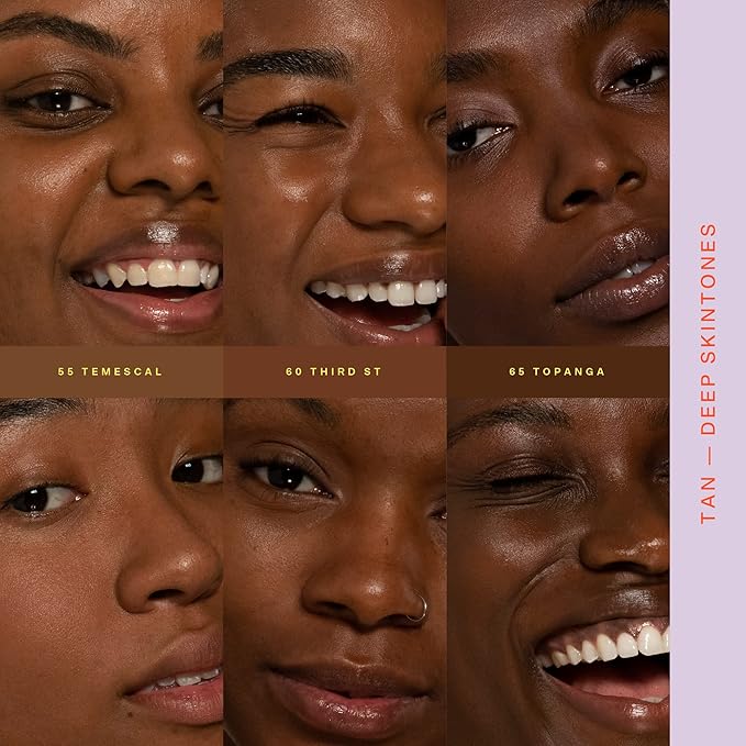 Tower 28 Beauty SunnyDays SPF 30 Tinted Mineral Sunscreen - For Sensitive Skin - 2-in-1 Facial Broad Spectrum UVA/UVB Protection + Foundation – Shade 55 TEMESCAL, 1 Fl Oz-GlimoraGlow